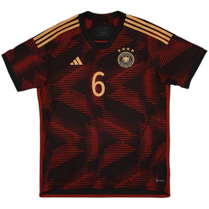 2022-23 Germany Away Shirt Kimmich #6 - 9/10 - (XL)