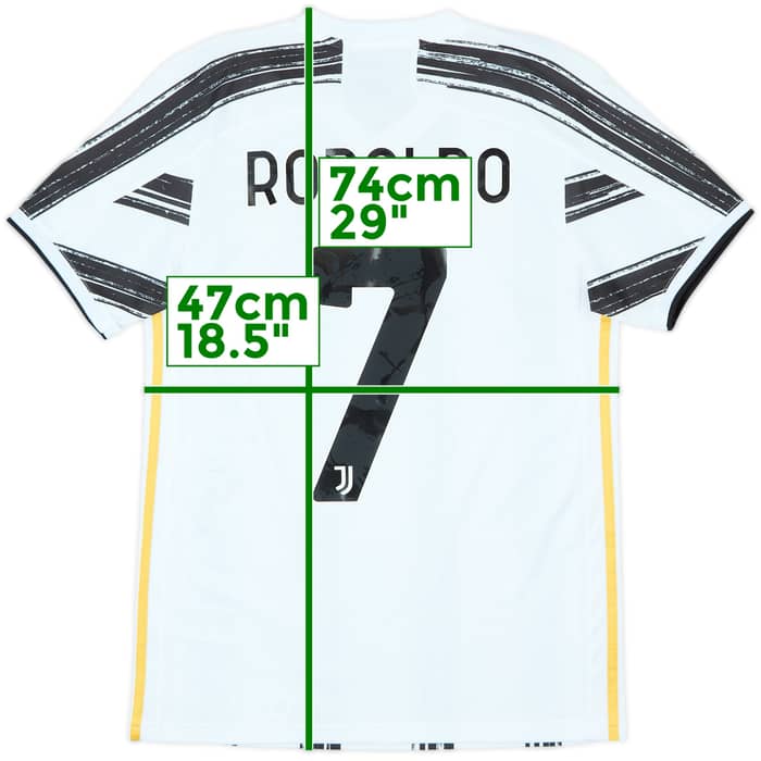 2020-21 Juventus Home Shirt Ronaldo #7 - 9/10 - (S)