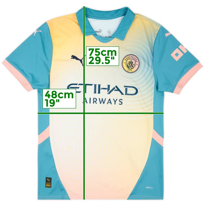 2024-25 Manchester City Fourth Shirt - 8/10 - (M)