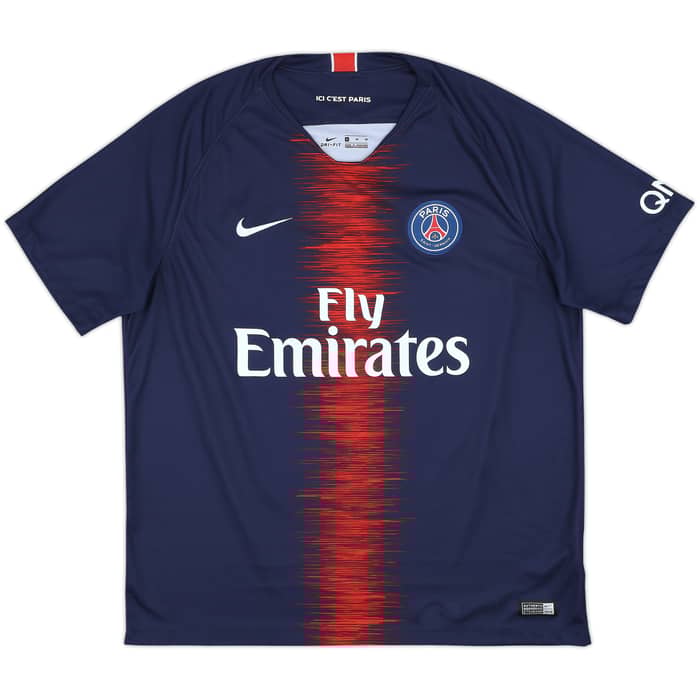 2018-19 Paris Saint-Germain Home Shirt Di Maria #11 - 9/10 - (XL)