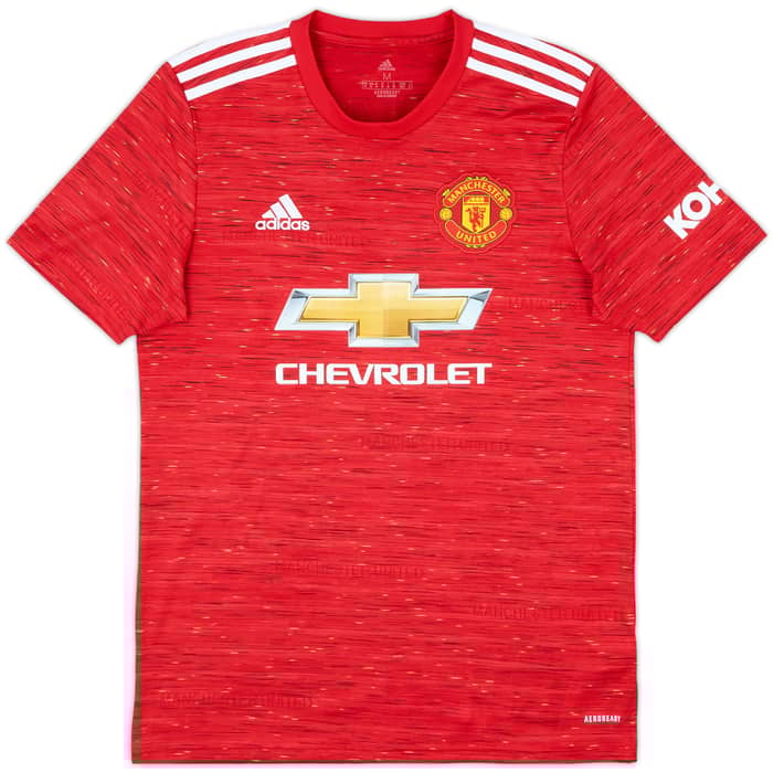 2020-21 Manchester United Home Shirt B.Fernandes #18 - 9/10 - (M)
