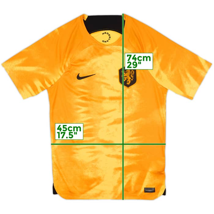 2022-23 Netherlands Home Shirt - 10/10 - (S)