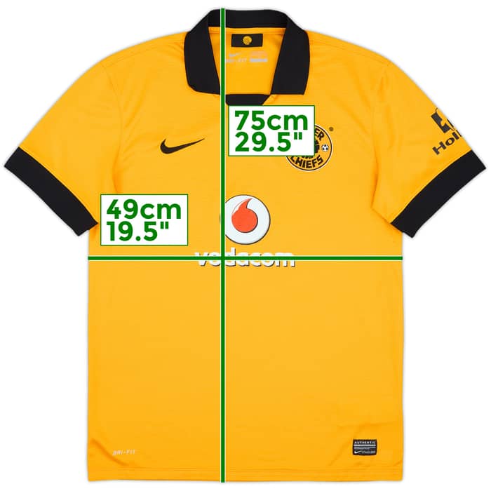 2013-14 Kaizer Chiefs Home Shirt - 8/10 - (M)
