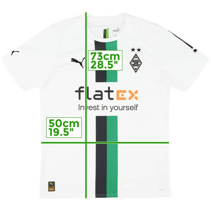 2022-23 Borussia Monchengladbach Home Shirt - 8/10 - (M)