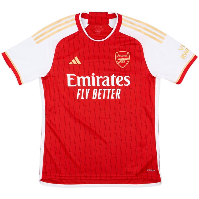 2023-24 Arsenal Home Shirt Odegaard #8 - 9/10 - (L)