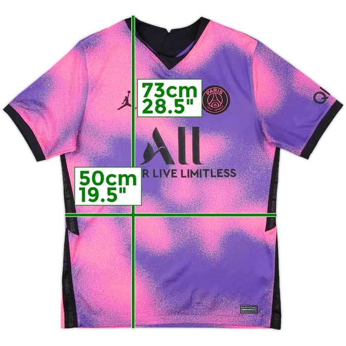 2020-21 Paris Saint-Germain Fourth Shirt - 10/10 - (M)