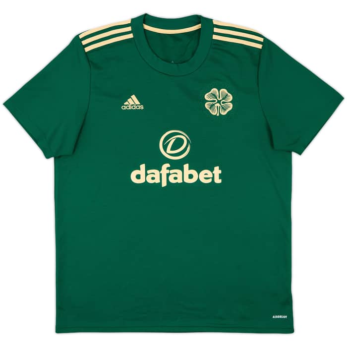2021-22 Celtic Away Shirt - 9/10 - (XL)
