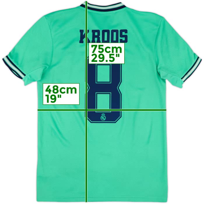2019-20 Real Madrid Third Shirt Kroos #8 - 7/10 - (S)