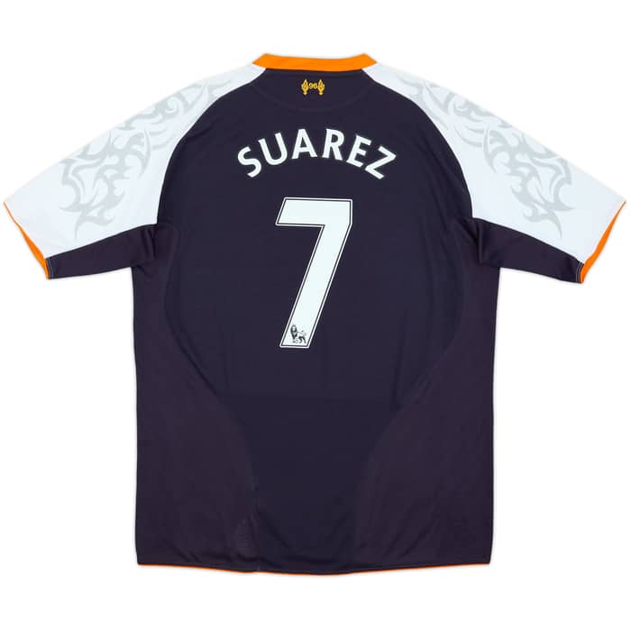 2012-13 Liverpool Third Shirt Suarez #7 - 8/10 - (L)