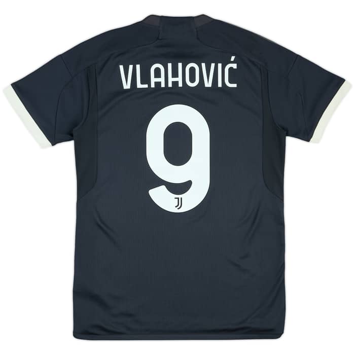 2023-24 Juventus Third Shirt Vlahovic #9 - 9/10 - (M)