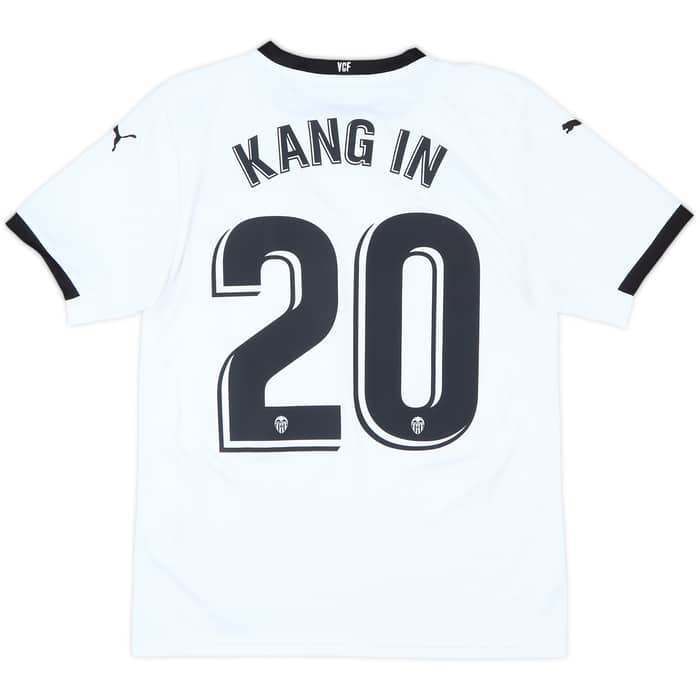 2020-21 Valencia Home Shirt Kang-In #20 - 9/10 - (S)