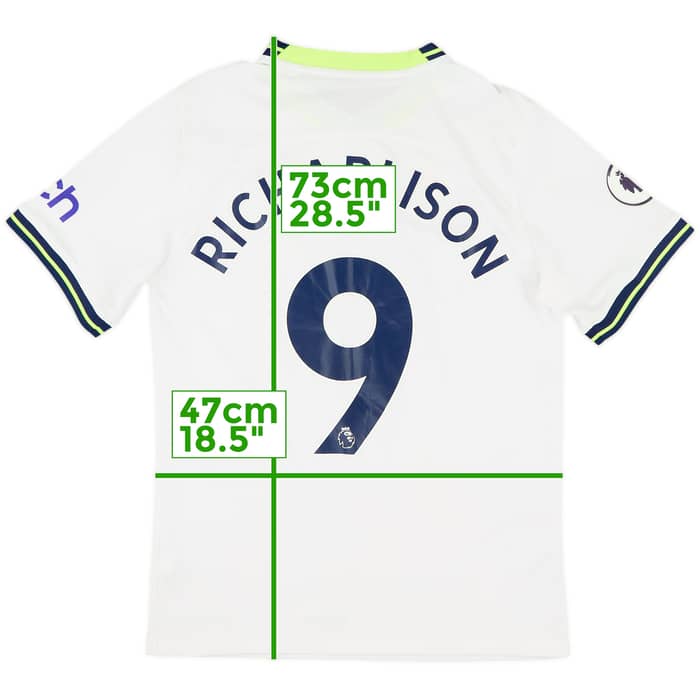 2022-23 Tottenham Home Shirt Richarlison #9 - 8/10 - (S)