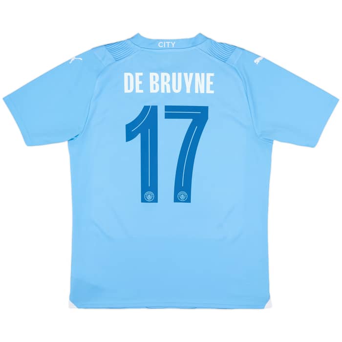 2023-24 Manchester City Home Shirt De Bruyne #17 - 10/10 - (M)