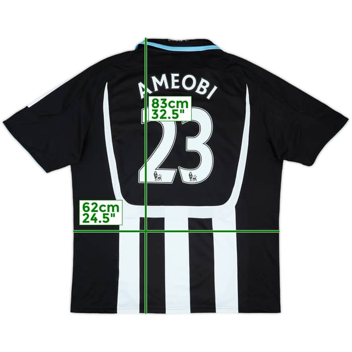 2007-09 Newcastle Home Shirt Ameobi #23 - 9/10 - (XL)