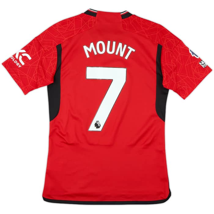 2023-24 Manchester United Home Shirt Mount #7 - 10/10 - (S)