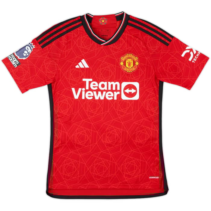 2023-24 Manchester United Home Shirt Mount #7 - 10/10 - (S)