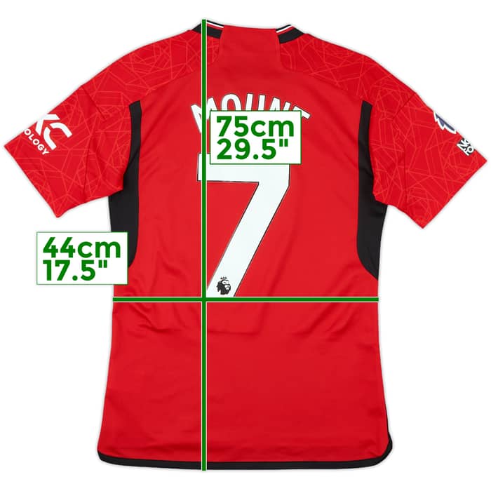 2023-24 Manchester United Home Shirt Mount #7 - 10/10 - (S)