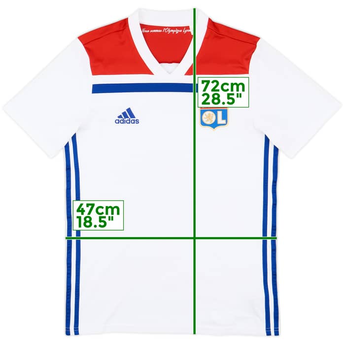 2018-19 Lyon Home Shirt - 8/10 - (S)