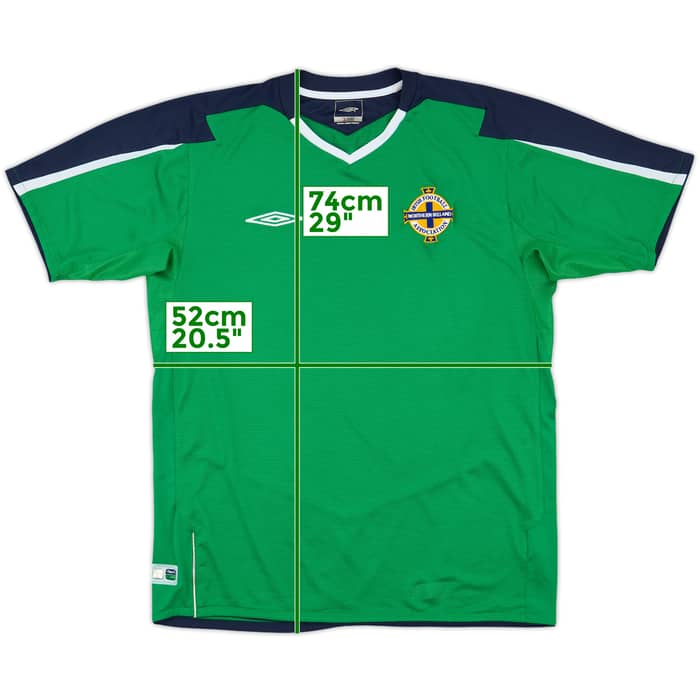 2004-06 Northern Ireland Umbro Home Shirt - 7/10 - (L)
