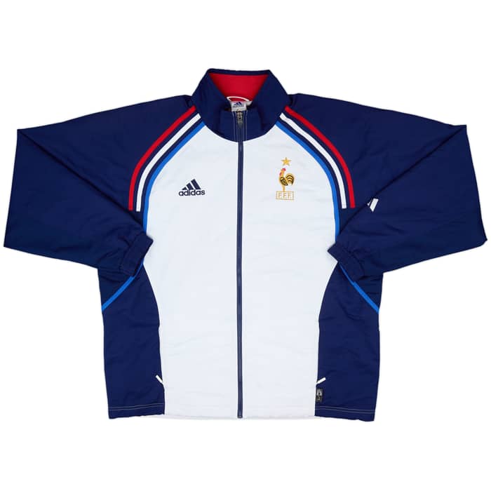 2000-02 France adidas Full Tracksuit - 6/10 - (L)