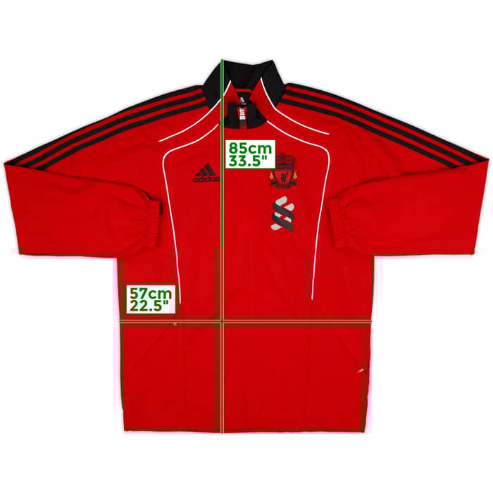 2010-11 Liverpool adidas Track Jacket - 5/10 - (M)