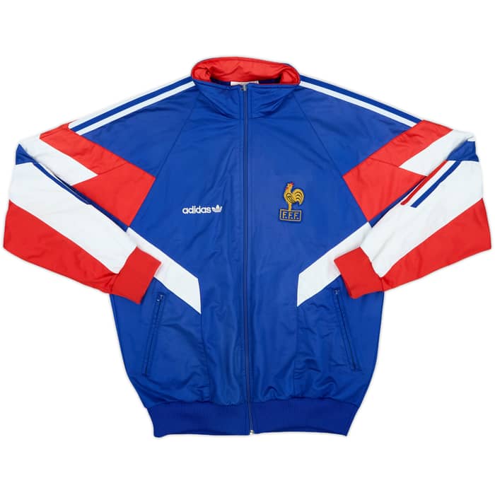 1990-92 France adidas Track Jacket - 8/10 - (S)