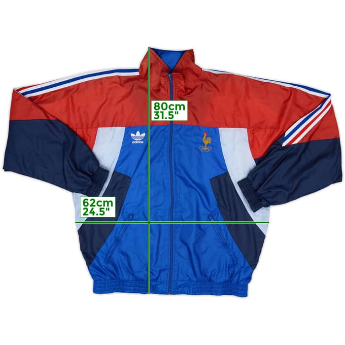 1992 France adidas Olympics Track Jacket - 8/10 - (L)