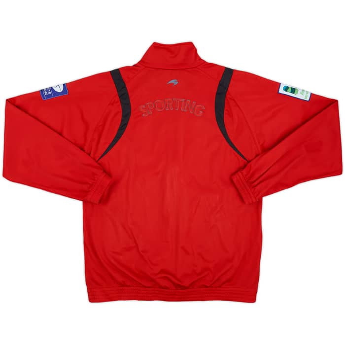 2007-08 Sporting Gijon Astore Track Jacket - 8/10 - (M)
