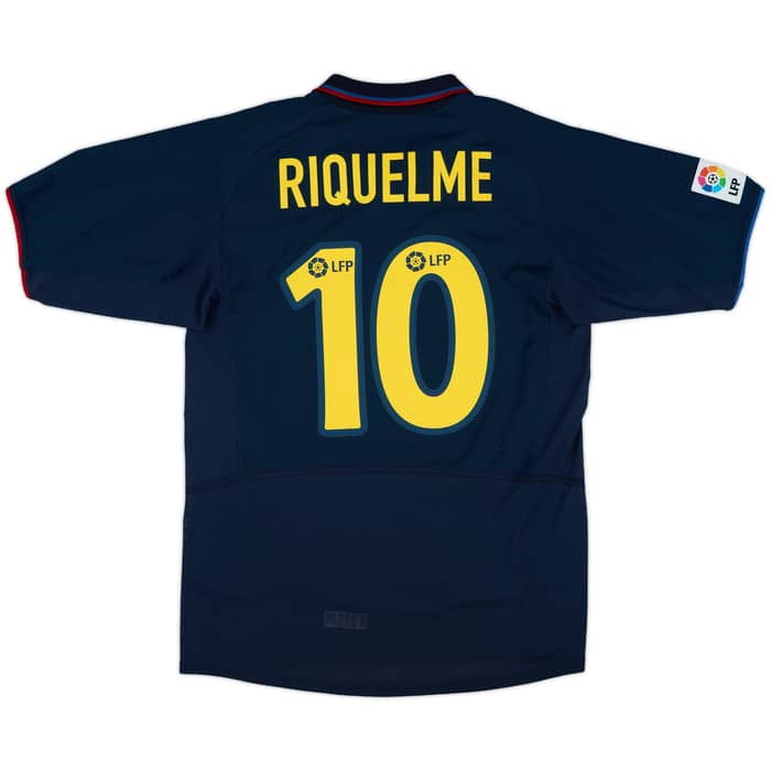 2002-03 Barcelona Player Issue Away Shirt Riquelme #10 - 8/10 - (L)