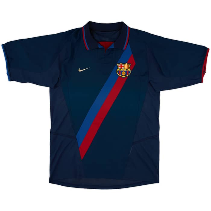 2002-03 Barcelona Player Issue Away Shirt Riquelme #10 - 8/10 - (L)