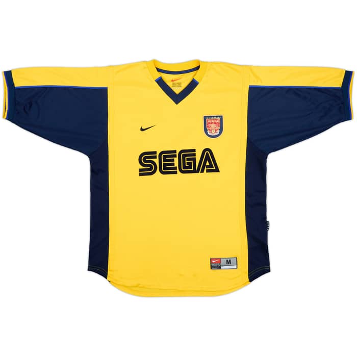 1999-01 Arsenal Away Shirt Pires #7 - 9/10 - (M)