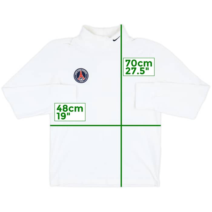 2004-05 Paris Saint-Germain Nike Rollneck Sweat Top - 9/10 - (M)