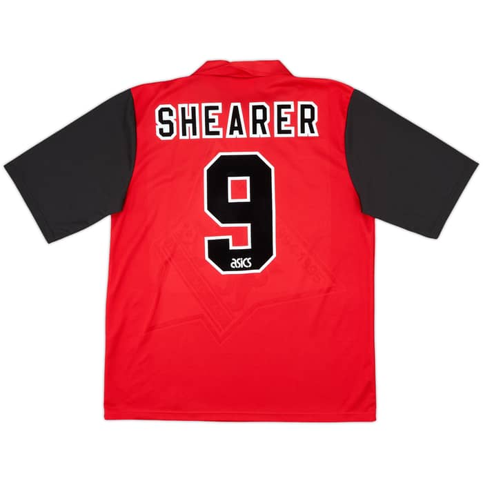 1995-96 Blackburn Away Shirt Shearer #9 - 8/10 - (L)