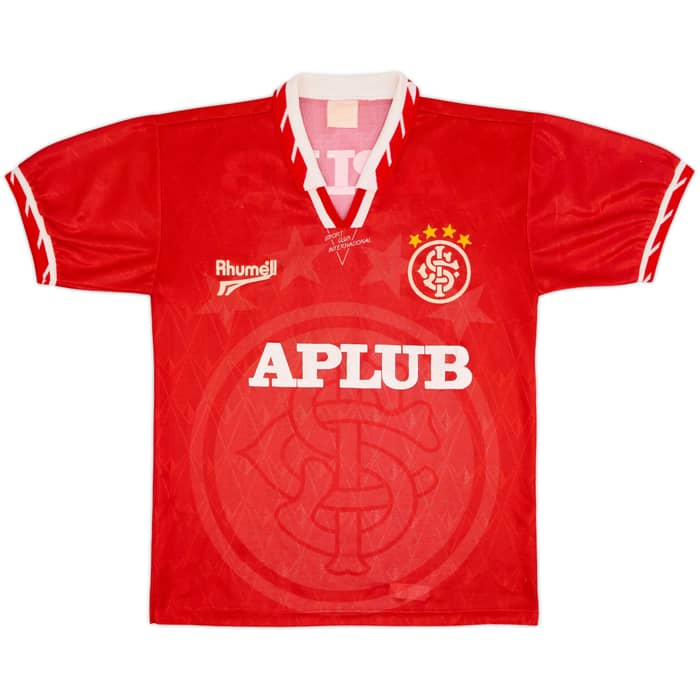 1996 Internacional Home Shirt #10 - 9/10 - (L)