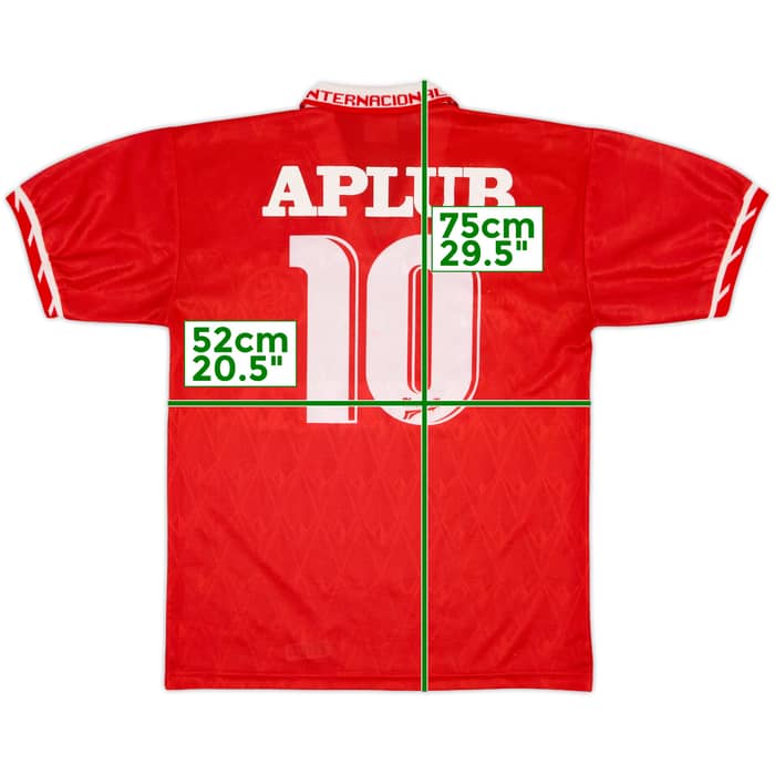 1996 Internacional Home Shirt #10 - 9/10 - (L)