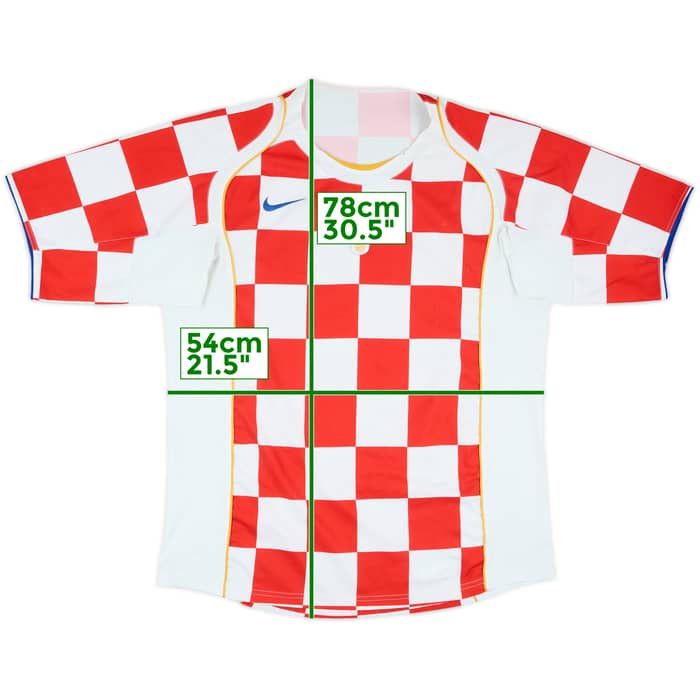 2004-06 Croatia Home Shirt - 7/10 - (L)