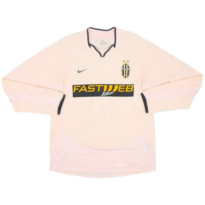 2003-04 Juventus Away L/S Shirt Del Piero #10 - 6/10 - (M)