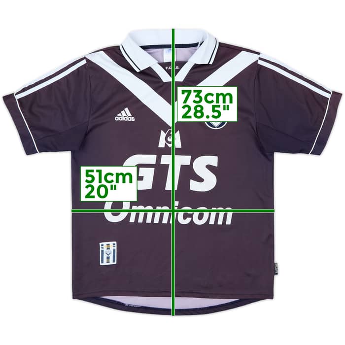 2000-01 Bordeaux Home Shirt - 6/10 - (S)