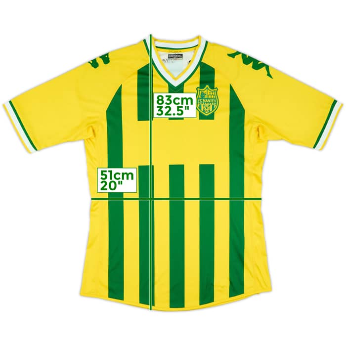 2009-10 Nantes Home Shirt - 7/10 - (XL)