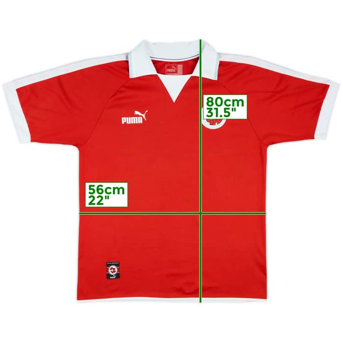 2002-04 Switzerland Home Shirt - 8/10 - (L)