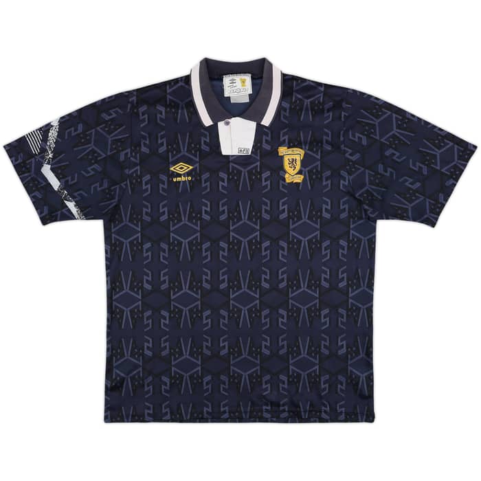 1991-94 Scotland Home Shirt - 8/10 - (L)