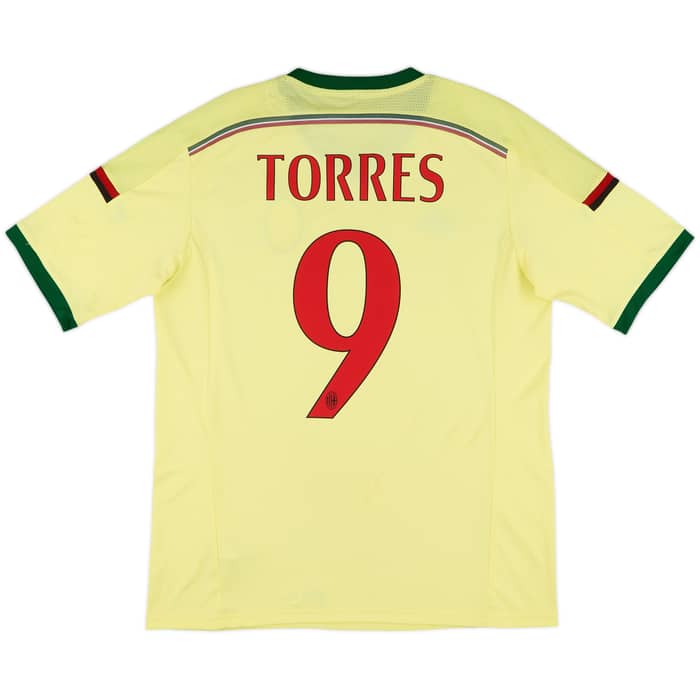 2014-15 AC Milan Third Shirt Torres #9 - 6/10 - (L)