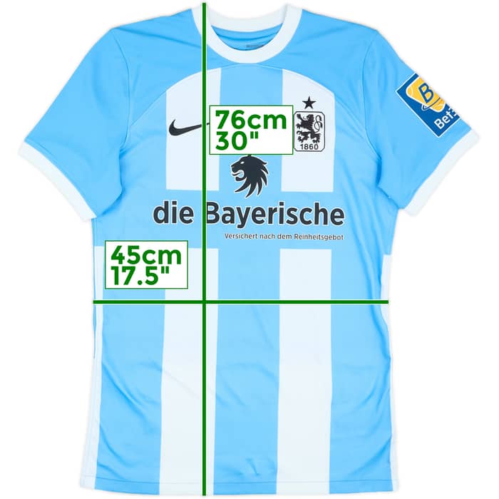 2022-23 1860 Munich Home Shirt - 10/10 - (M)