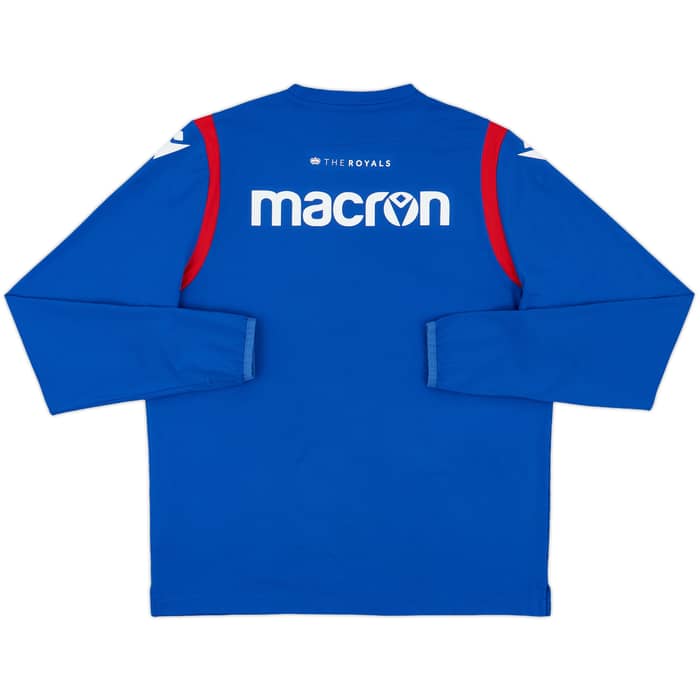 2020-21 Reading Macron Training L/S Shirt - 8/10 - (XL.Boys)