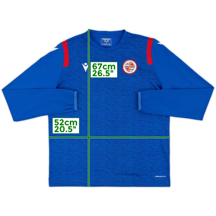 2020-21 Reading Macron Training L/S Shirt - 8/10 - (XL.Boys)