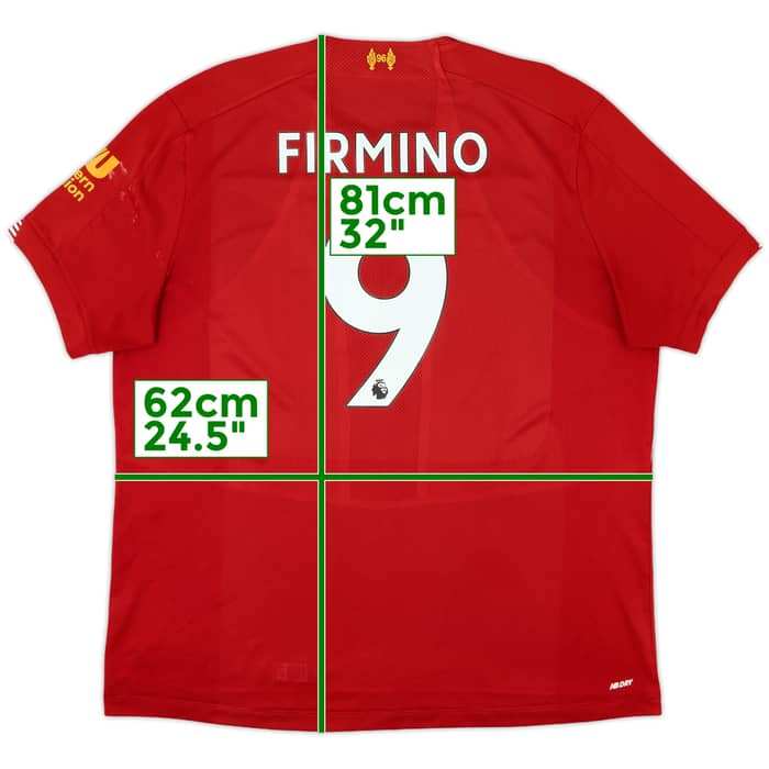 2019-20 Liverpool Home Shirt Firmino #9 - 9/10 - (XXL)