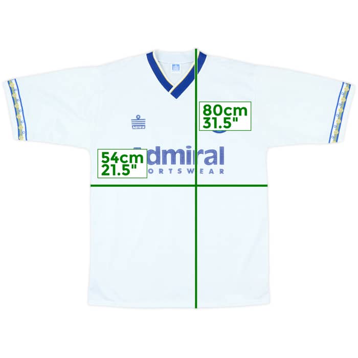 1992-93 Leeds United Home Shirt - 6/10 - (L)