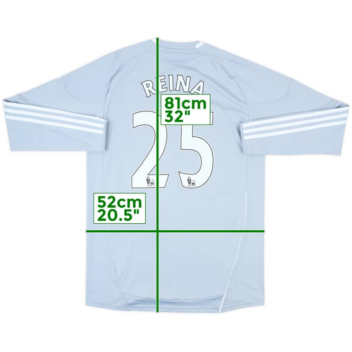 2010-12 Liverpool GK Shirt Reina #25 - 8/10 - (M)