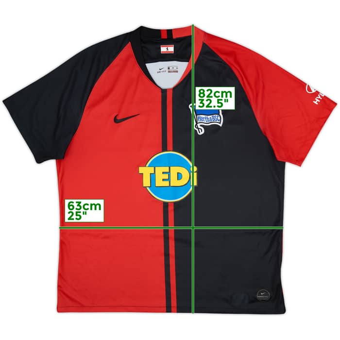 2019-20 Hertha Berlin Away Shirt - 10/10 - (XXL)
