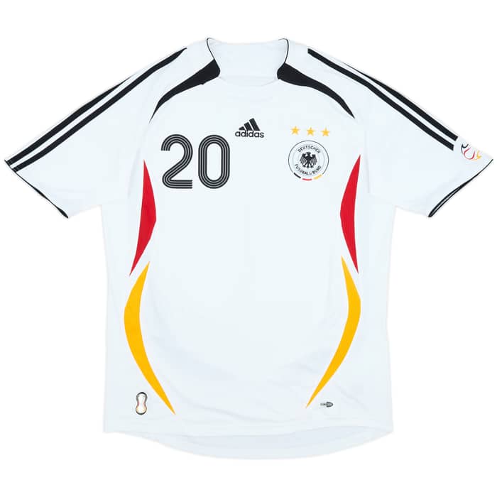2005-07 Germany Home Shirt Podolski #20 - 8/10 - (M)